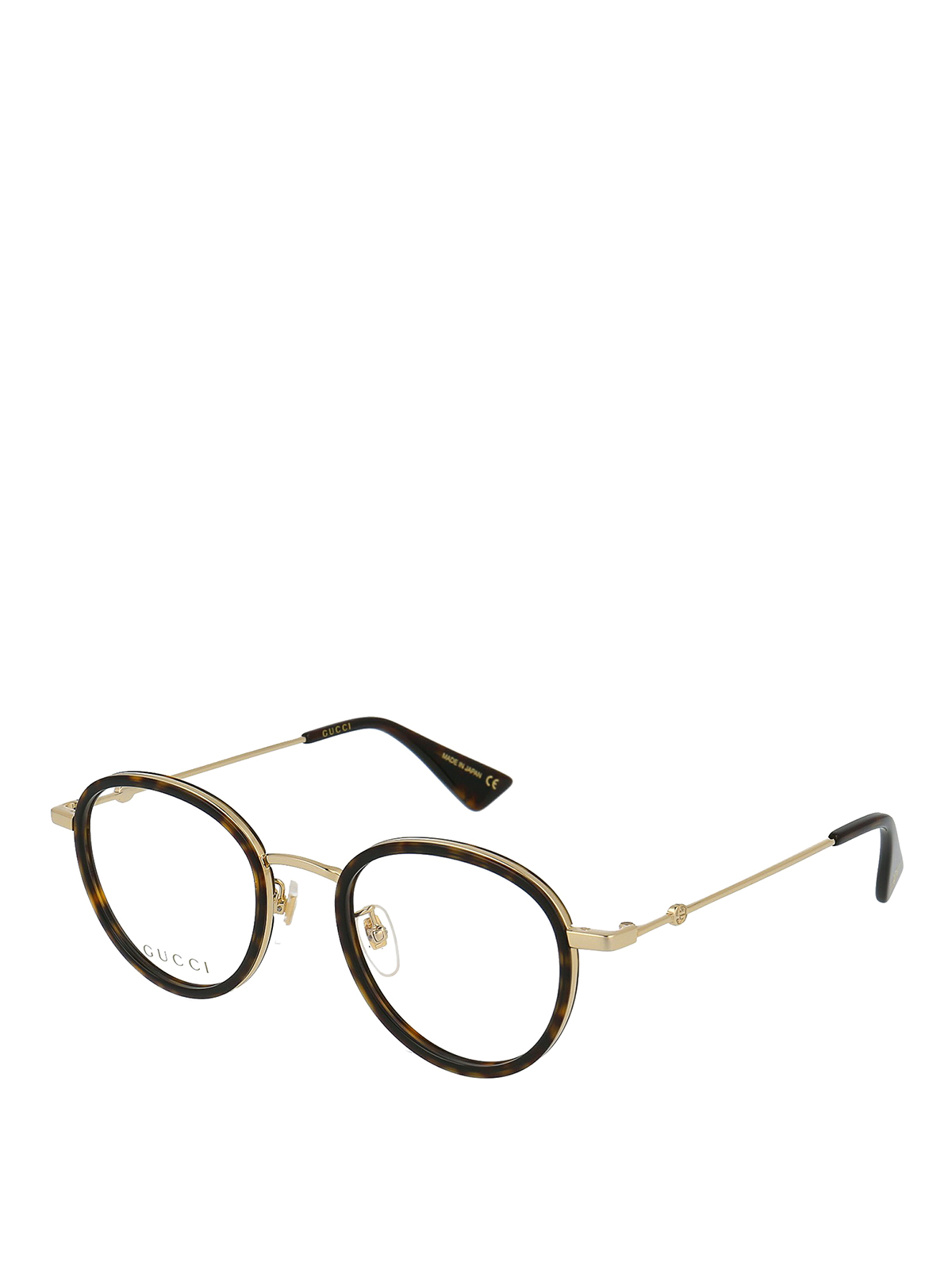 gucci havana gold eyeglasses