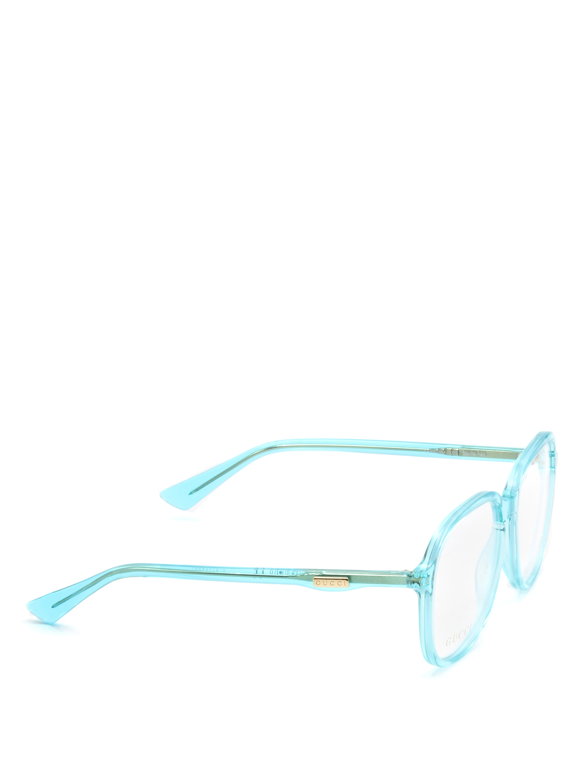 gucci glasses blue frame