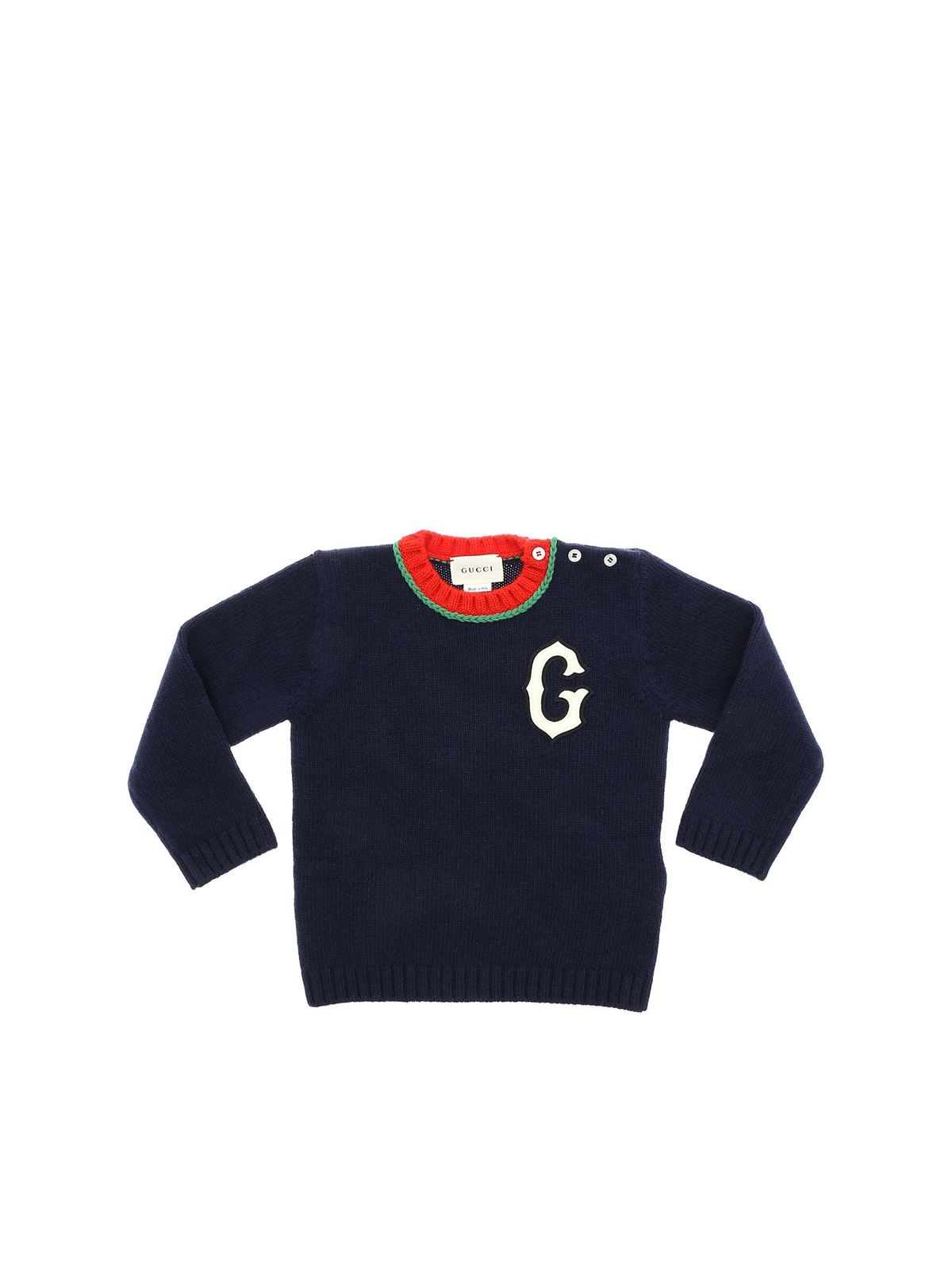 Prendas de punto Gucci - Suéter Cuello Redondo - Azul - 575244XKAP64742