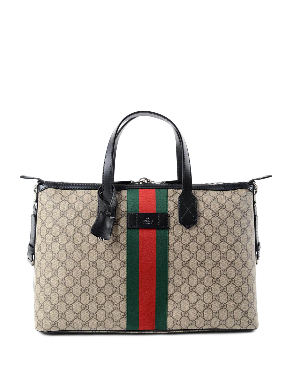 Gucci - GG Supreme canvas duffle bag - Luggage & Travel bags ...