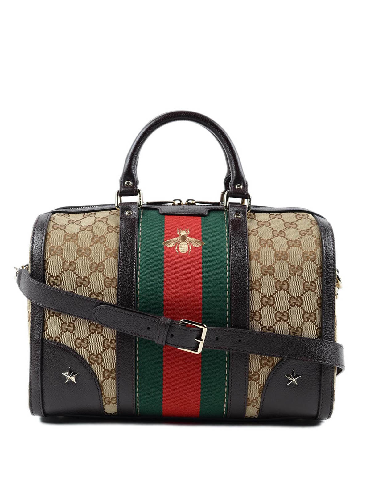 Gucci - Vintage Web embroidered bag - Luggage & Travel bags - 406868 KQWZG 8869
