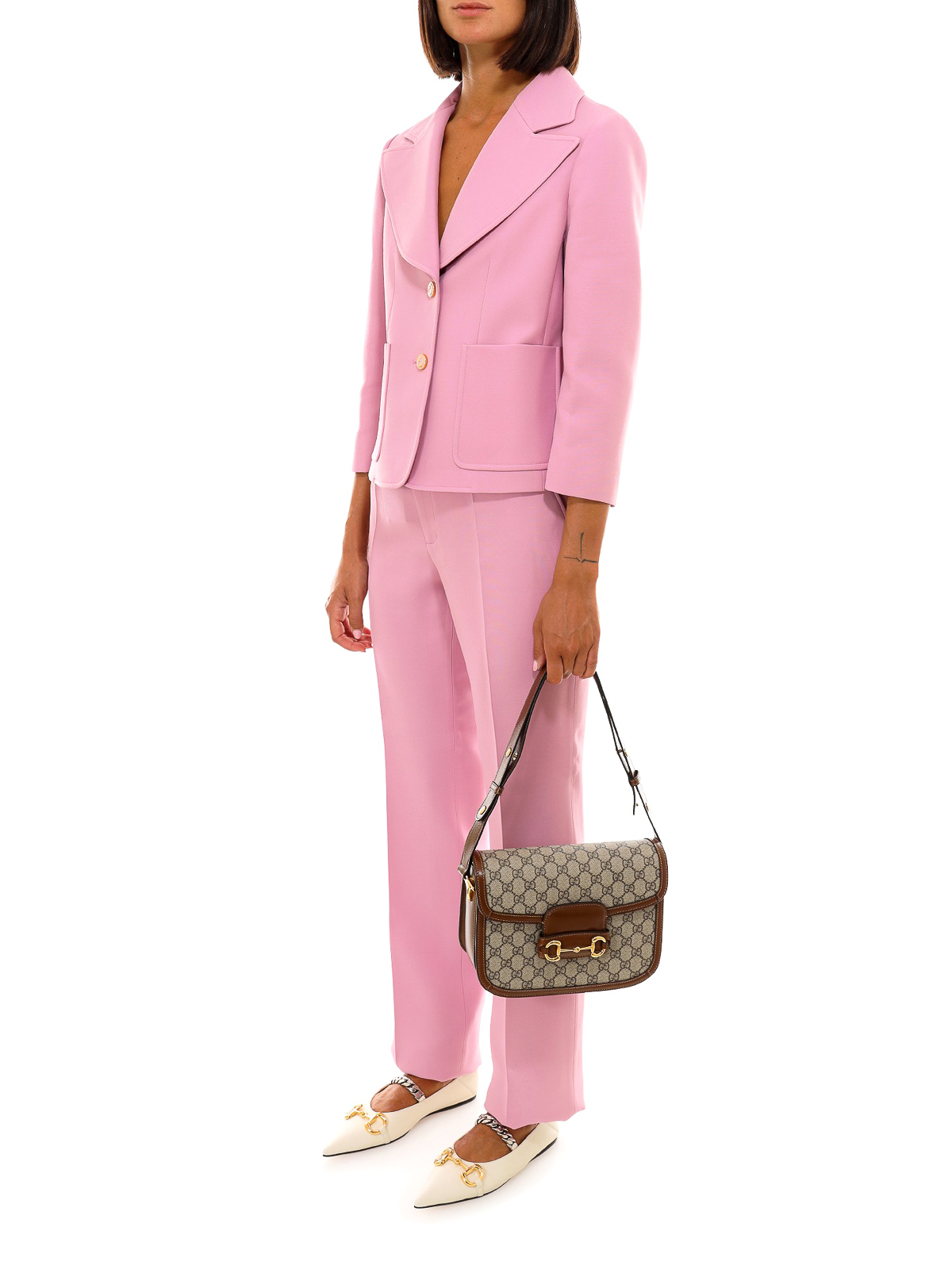 pink gucci blazer