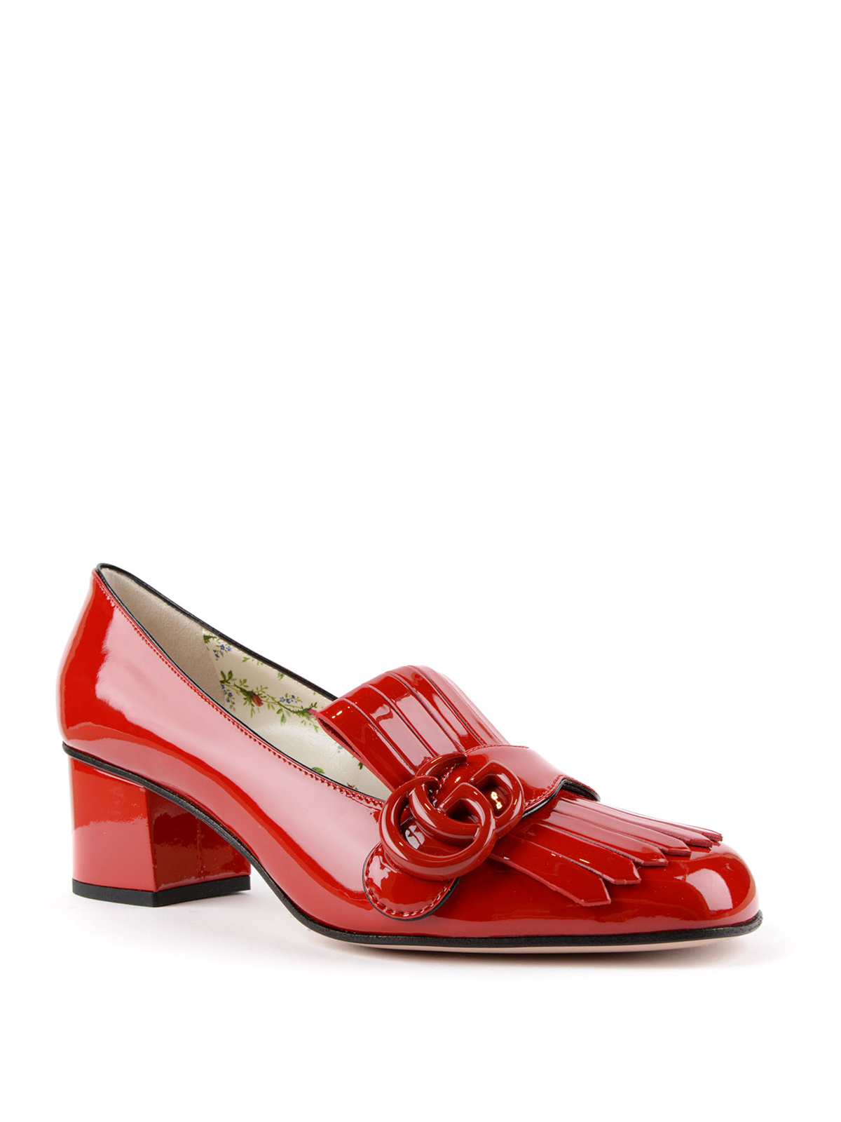 Gucci - Marmont patent leather pumps - court shoes - 474510BNC006433