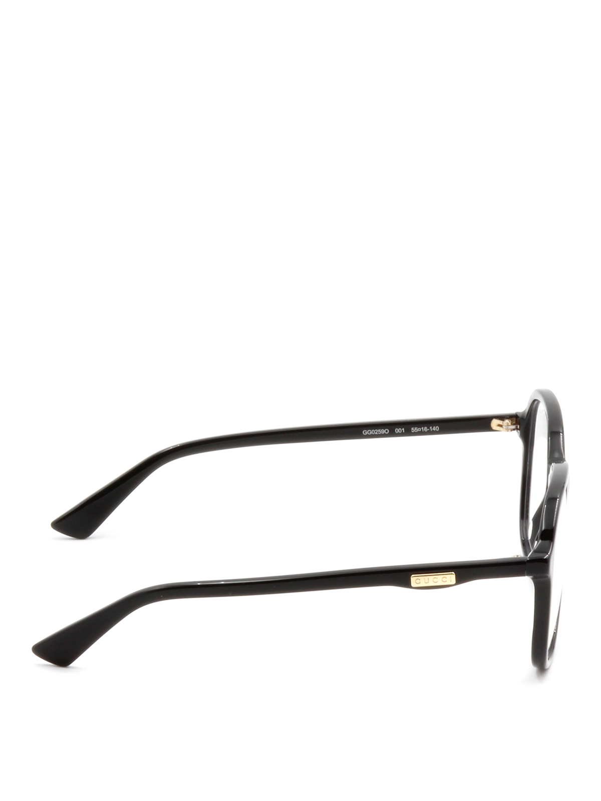 gucci black eyeglasses