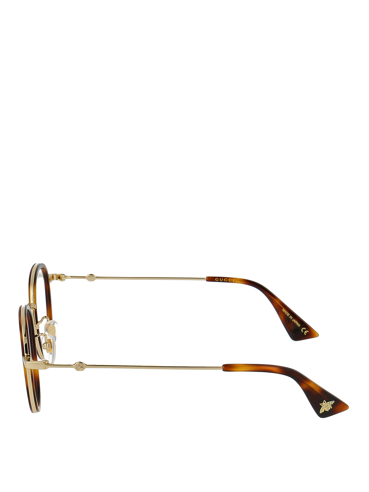 gucci havana gold eyeglasses