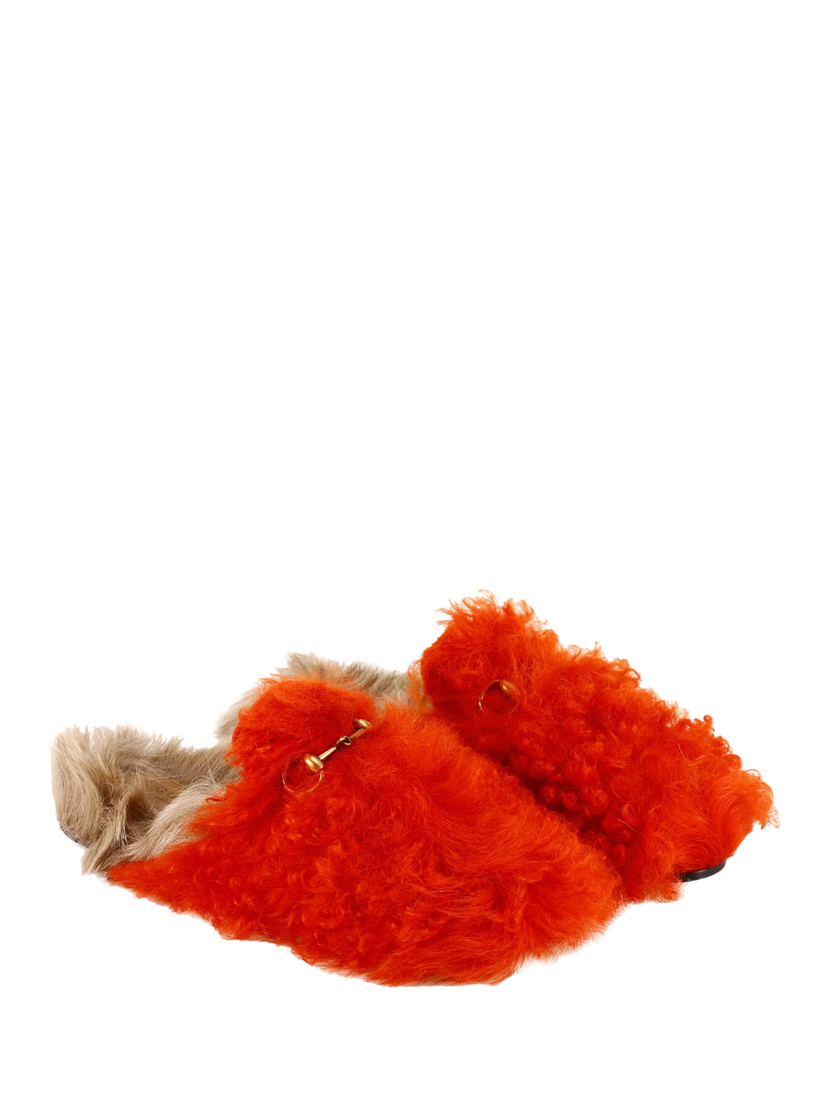 fluffy gucci slippers
