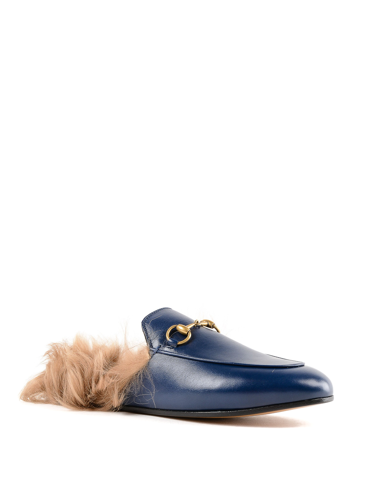 gucci blue slippers