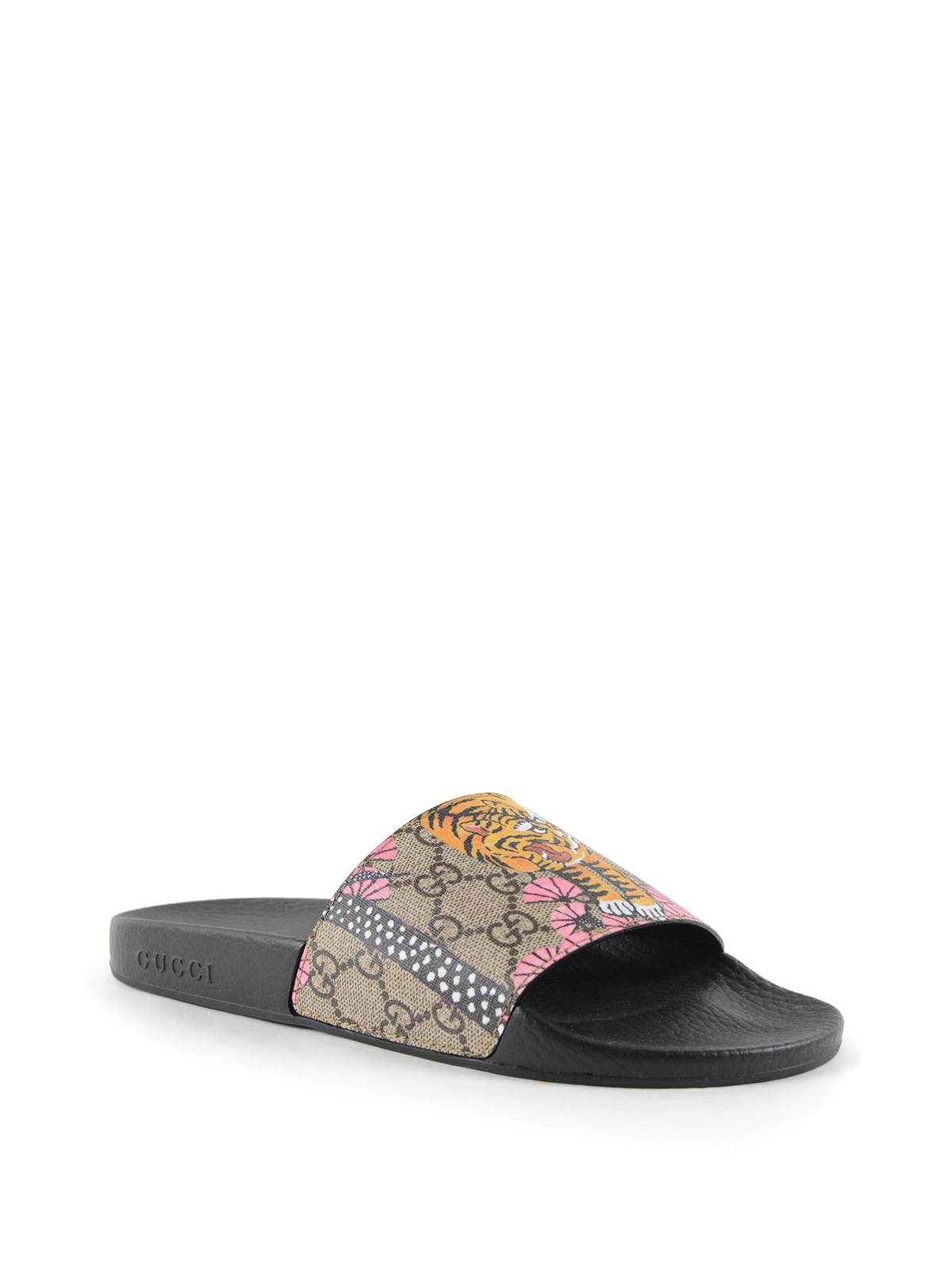 Sandals Gucci - Gucci Bengal print rubber sandals - 408508K6D009939