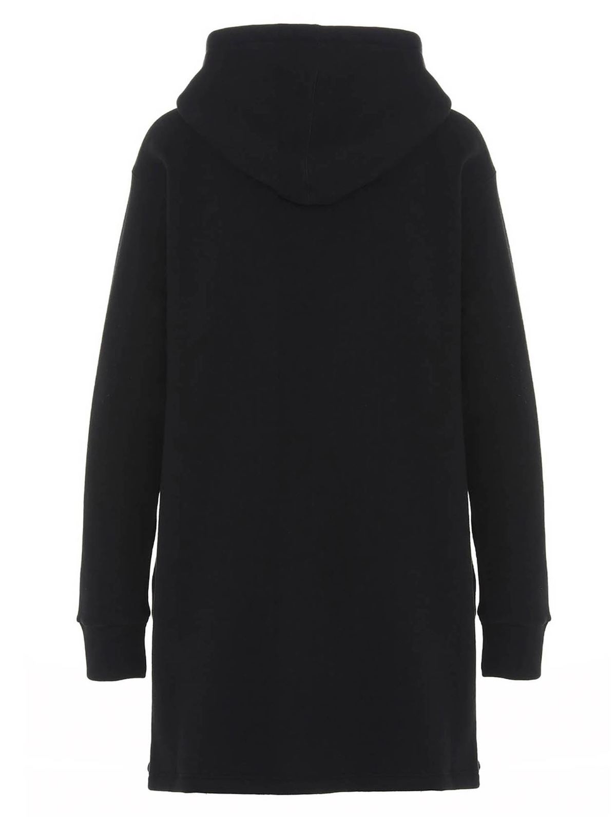 black gucci logo hoodie