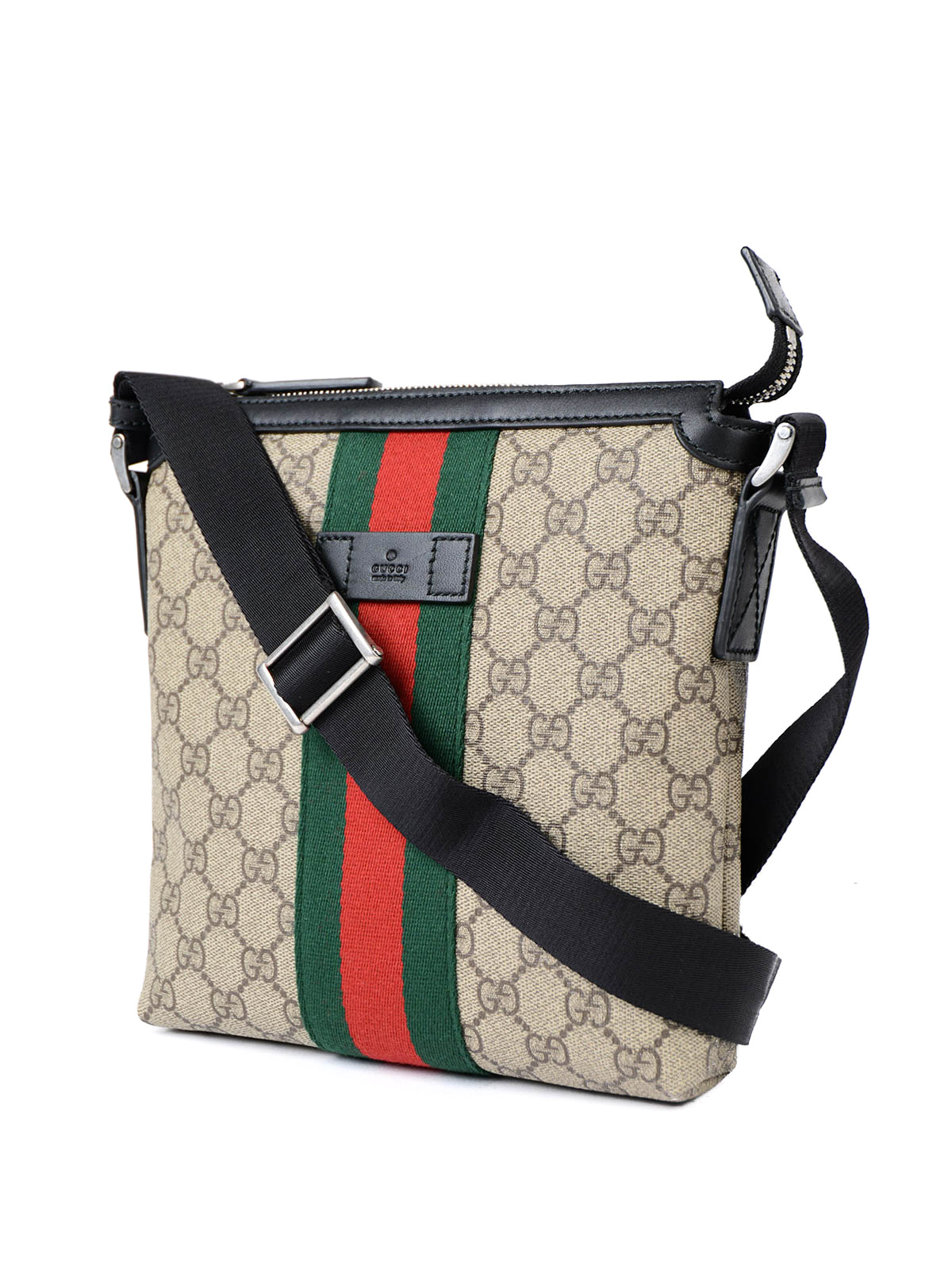 Gucci Made In Italy Supreme Canvas Messenger Bag | semashow.com
