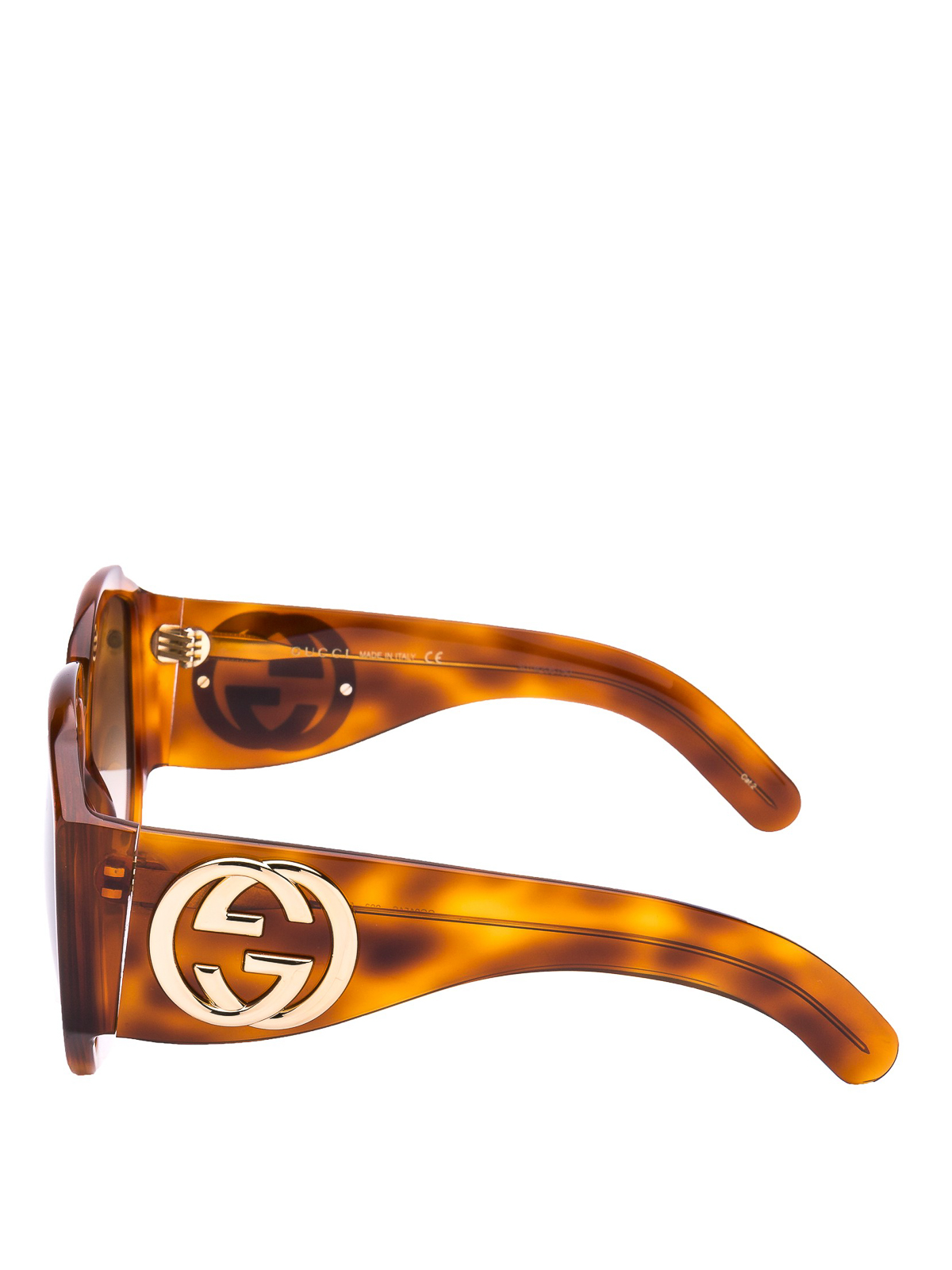Sunglasses Gucci GG logo squared sunglasses 482356J0740003