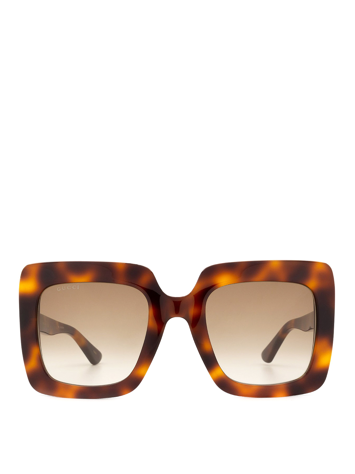 gucci havana oversized sunglasses