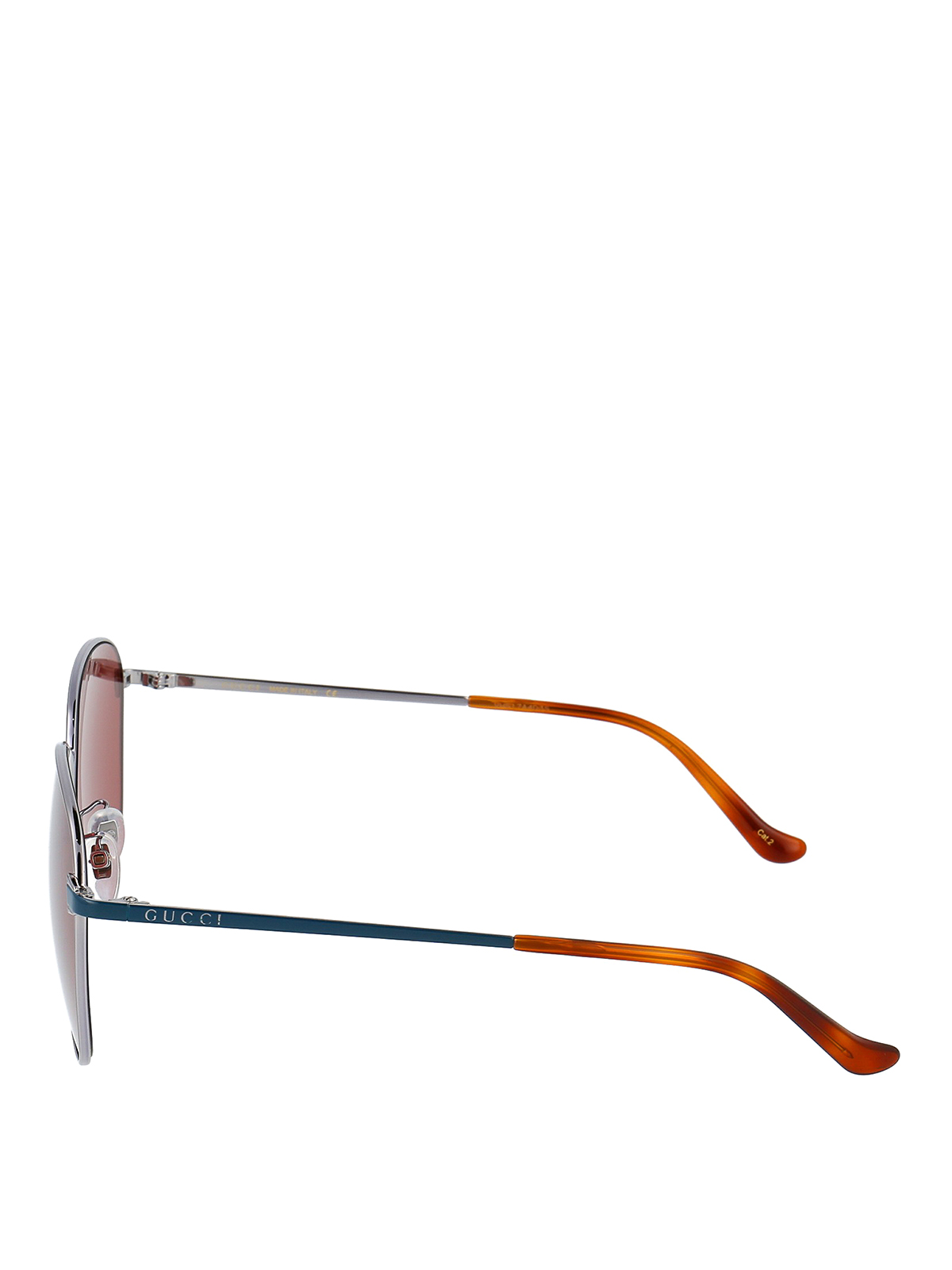 red lens aviator sunglasses