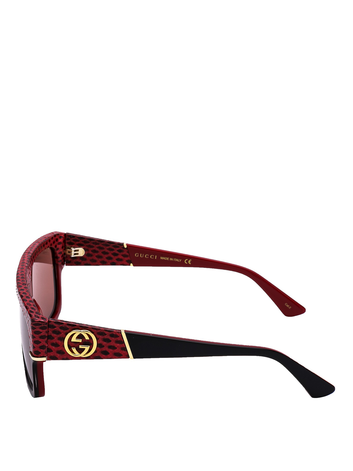 gucci print sunglasses