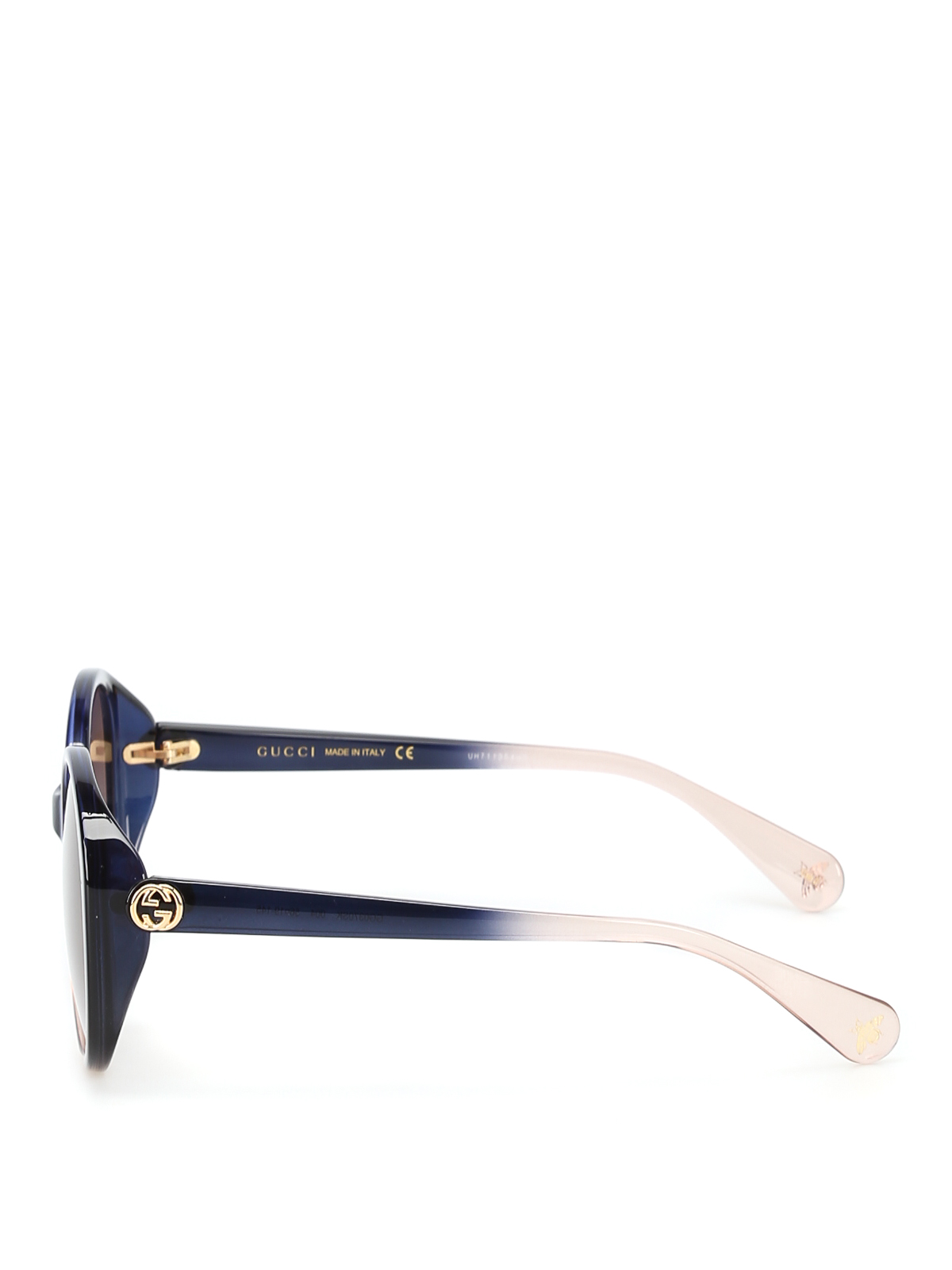 gucci blue acetate sunglasses