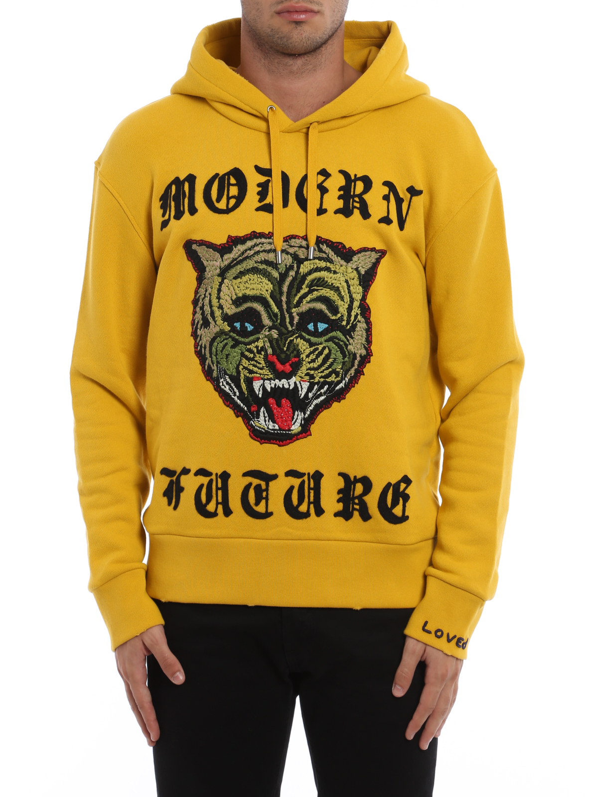 Selección conjunta Sympton Del Sur Sweatshirts & Sweaters Gucci - Angry Cat cotton hoodie - 475374X9B087520