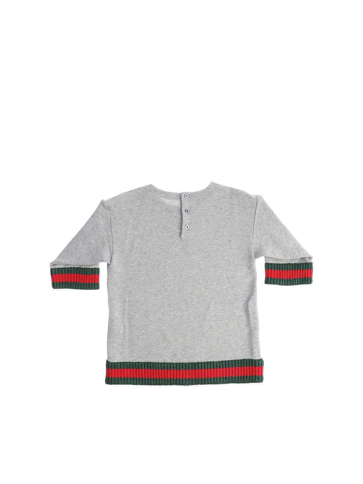 gucci sweatshirt gray