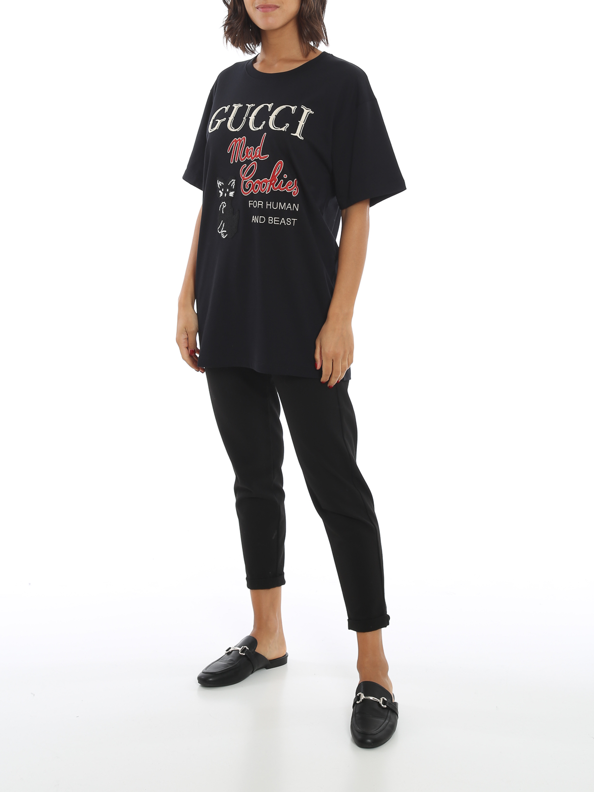 Gucci Mad Cookies Print T Shirt T Shirts xjc0g10 Ikrix Com