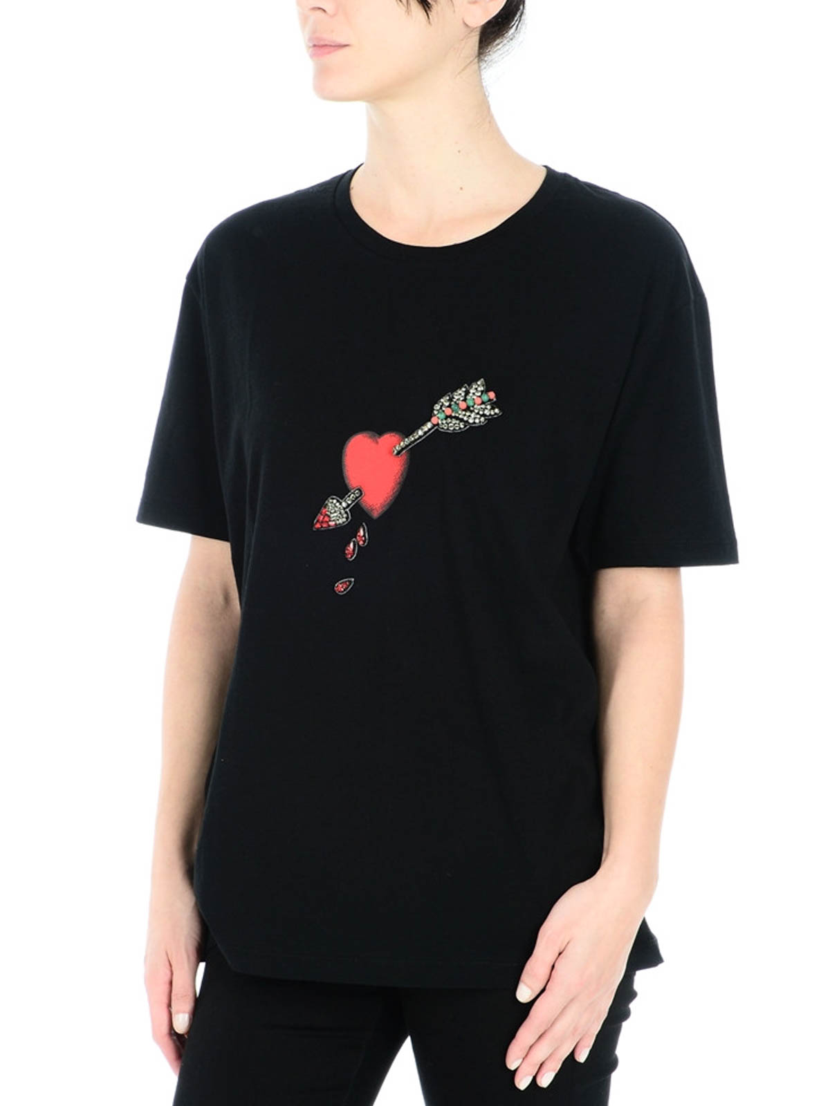 gucci heart t shirt