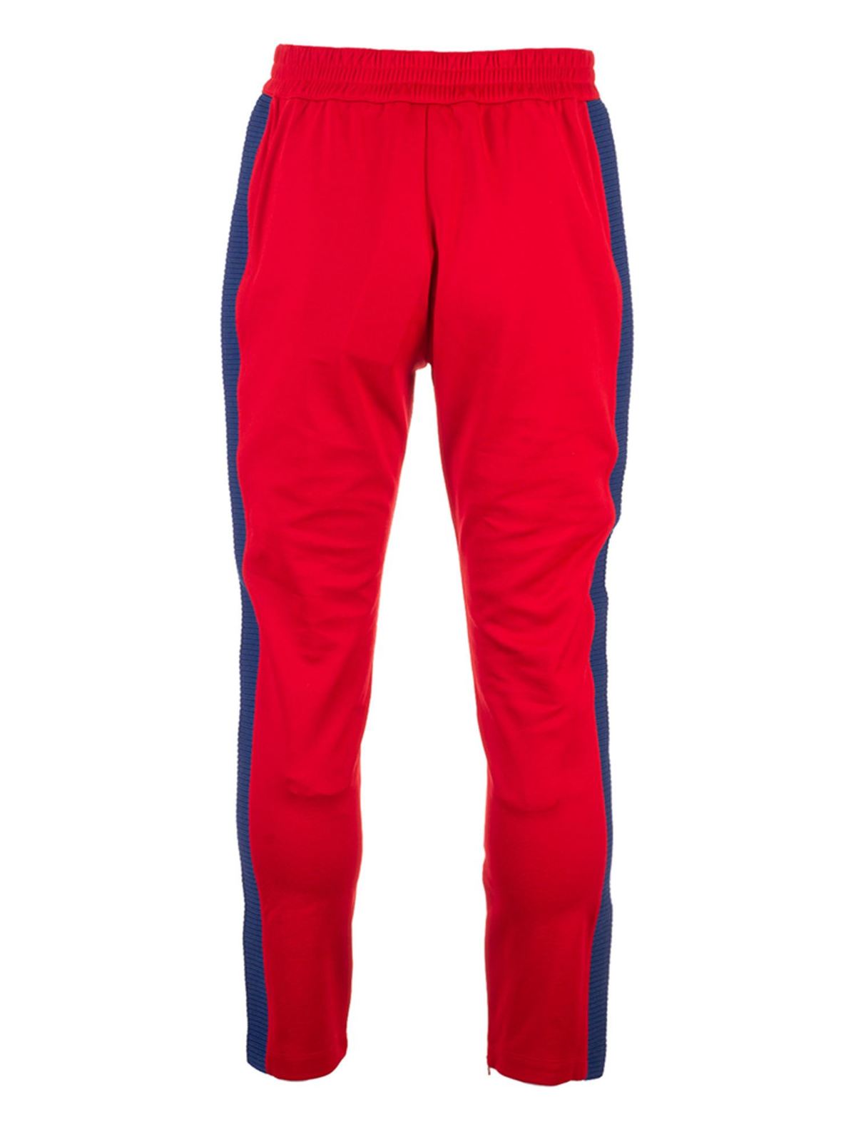 blue and red gucci tracksuit