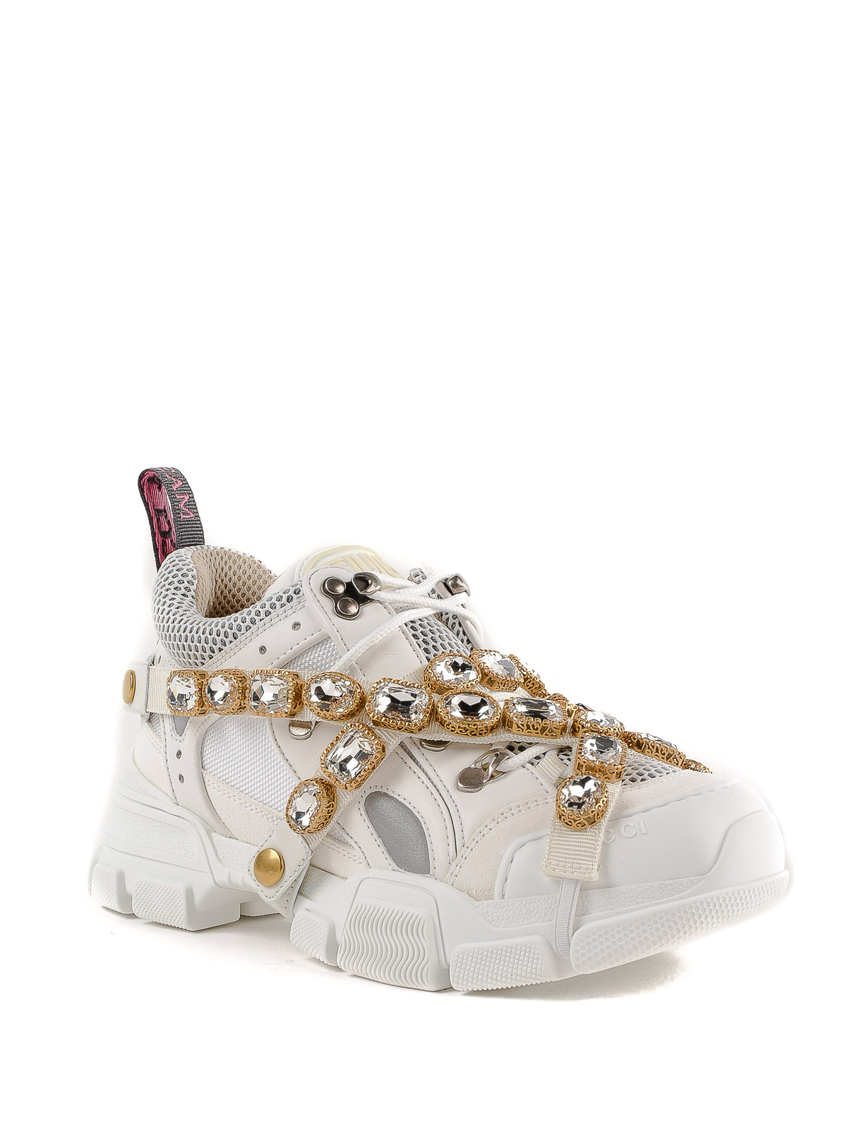 gucci flashtrek with crystals