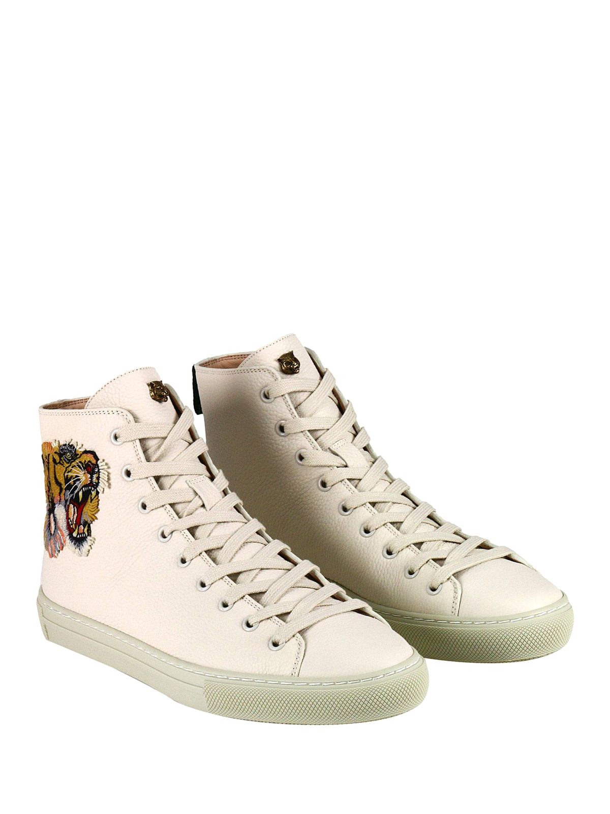 Gucci - Tiger embroidered high top 