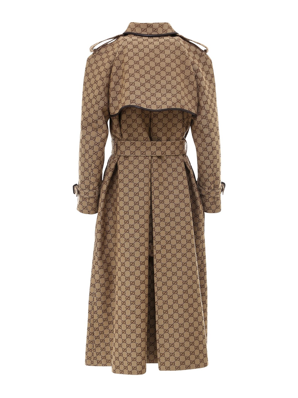 Gucci - Logo pattern trench coat - trench coats - 648997Z8AMP2184