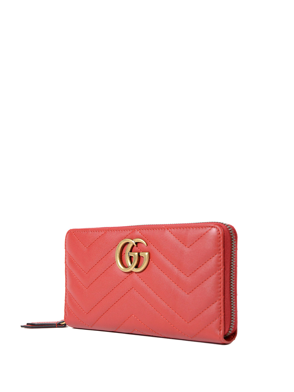 gucci marmont wallet red