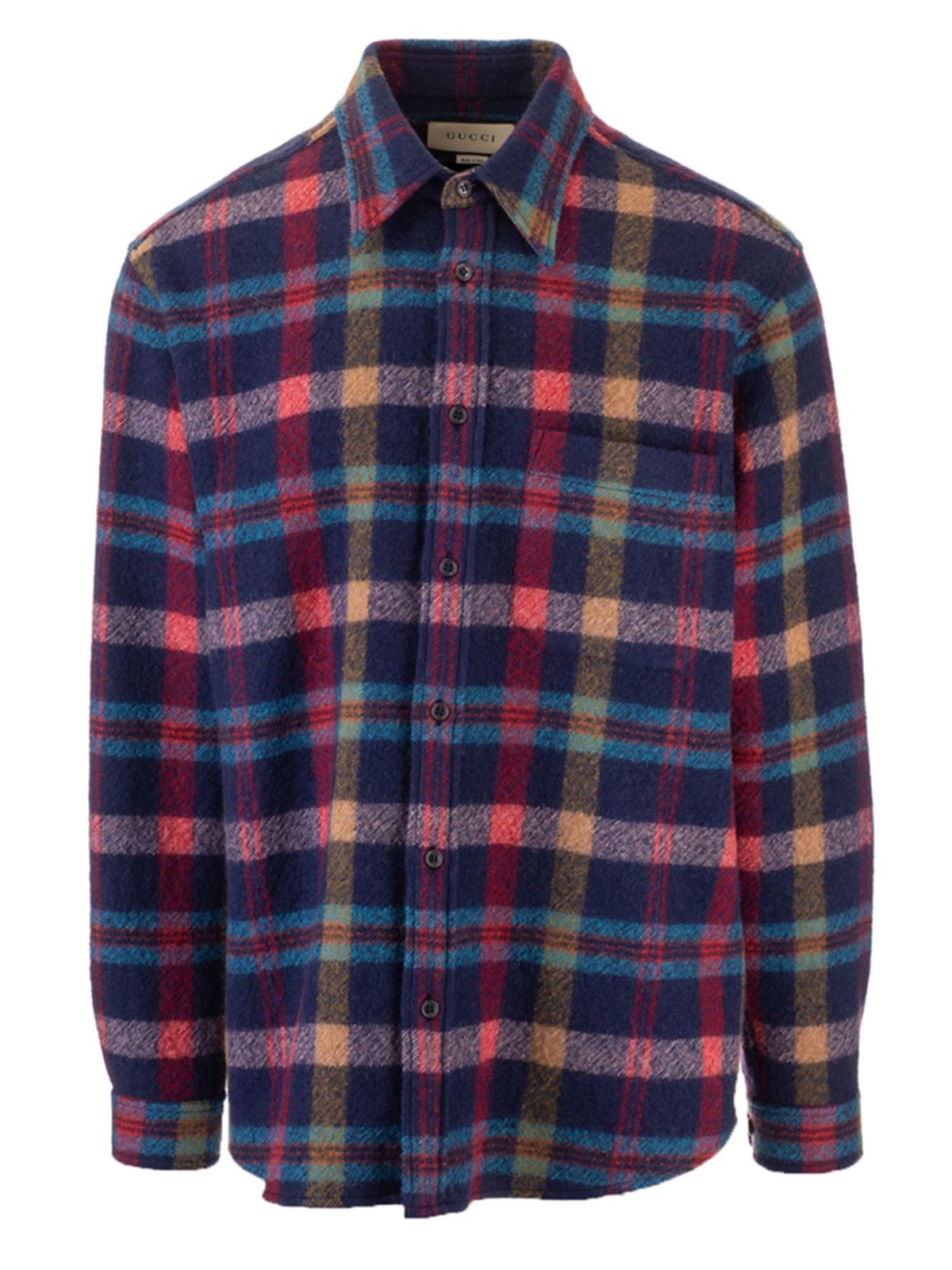 gucci flannel shirt