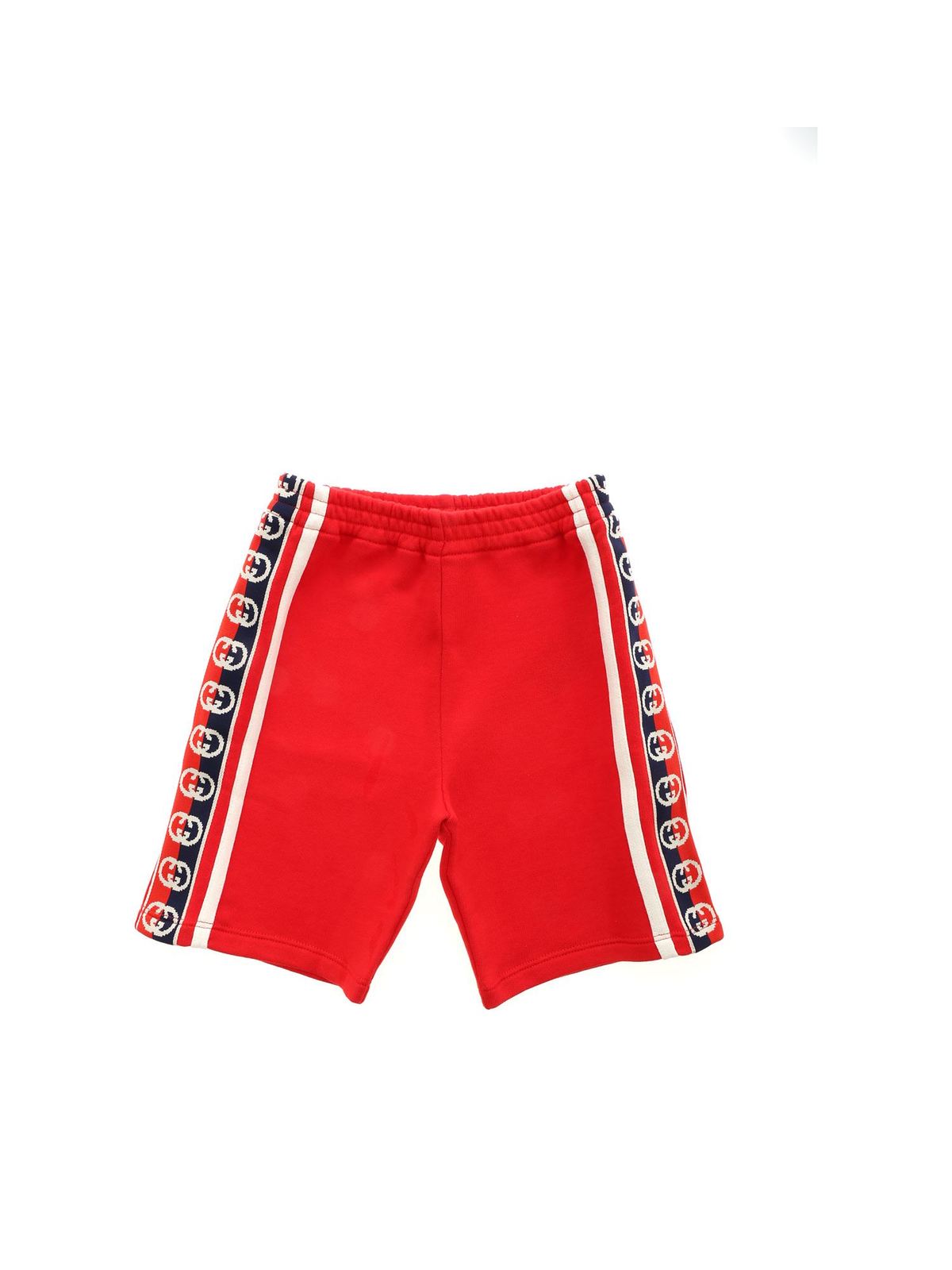 gucci shorts red