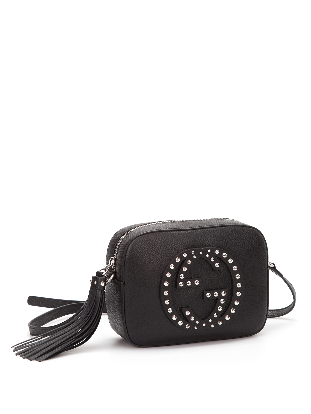 Soho studded leather disco bag by Gucci - shoulder bags | iKRIX