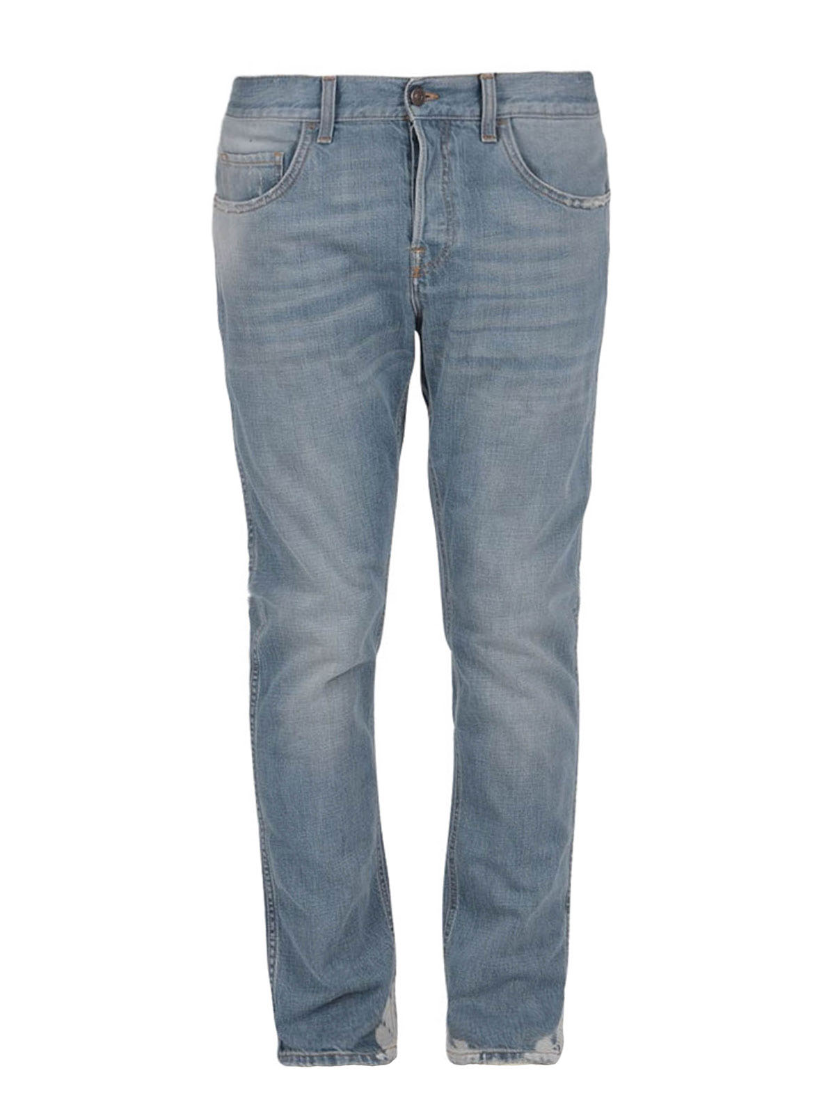 Straight leg jeans Gucci - Slim fit spotted jeans - 408637XD3984007