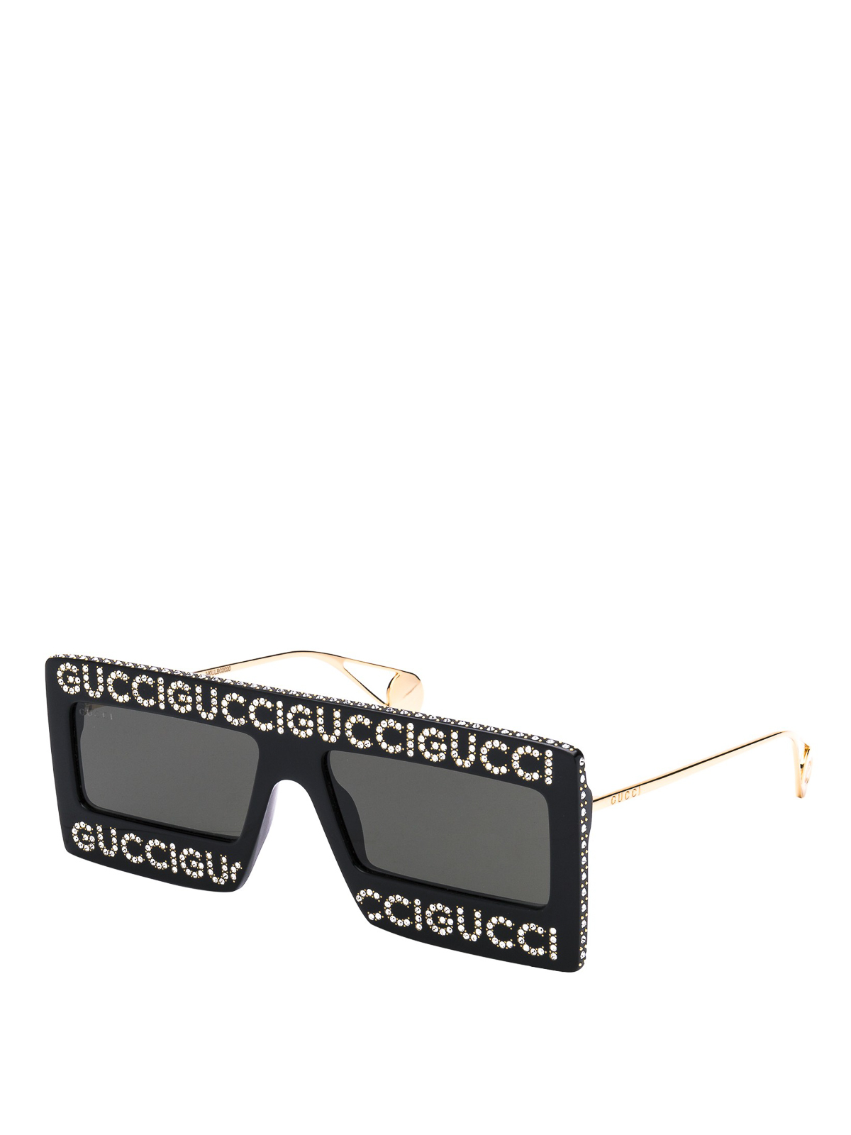gucci shades with rhinestones