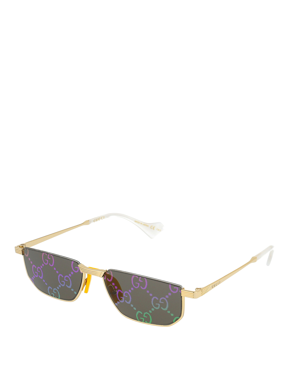 Gucci - GG print sunglasses - عینک 