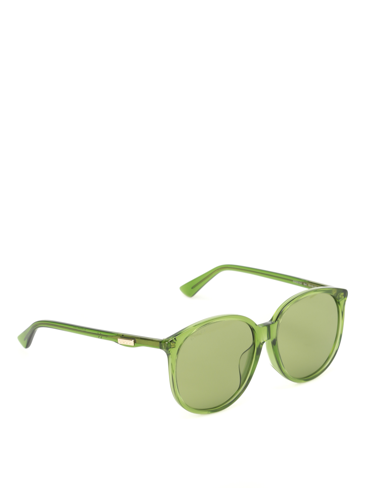 plantageejer craft Souvenir Sunglasses Gucci - Green sunglasses - GG0261SA004 | Shop online at iKRIX