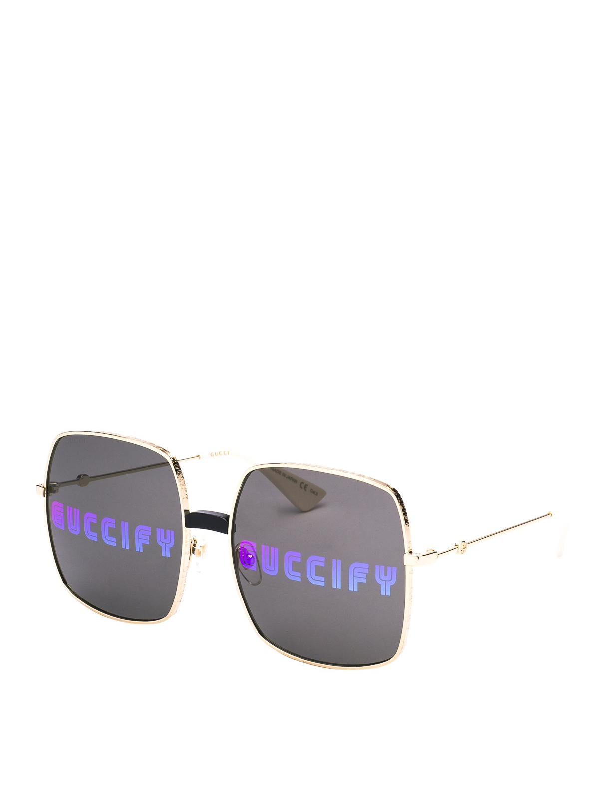 Gucci - Guccify print sunglasses 