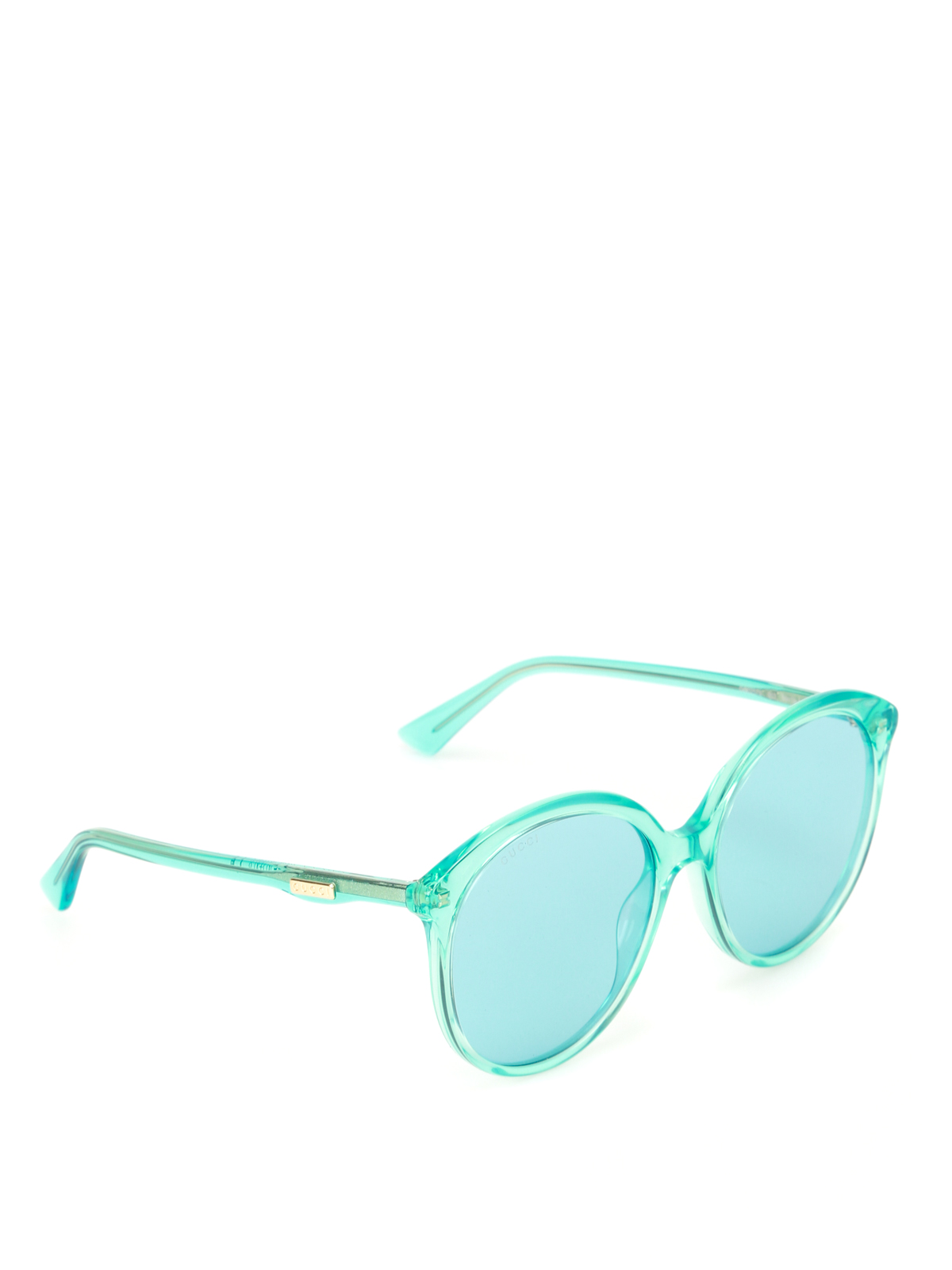 Gucci - Light blue oversized sunglasses 