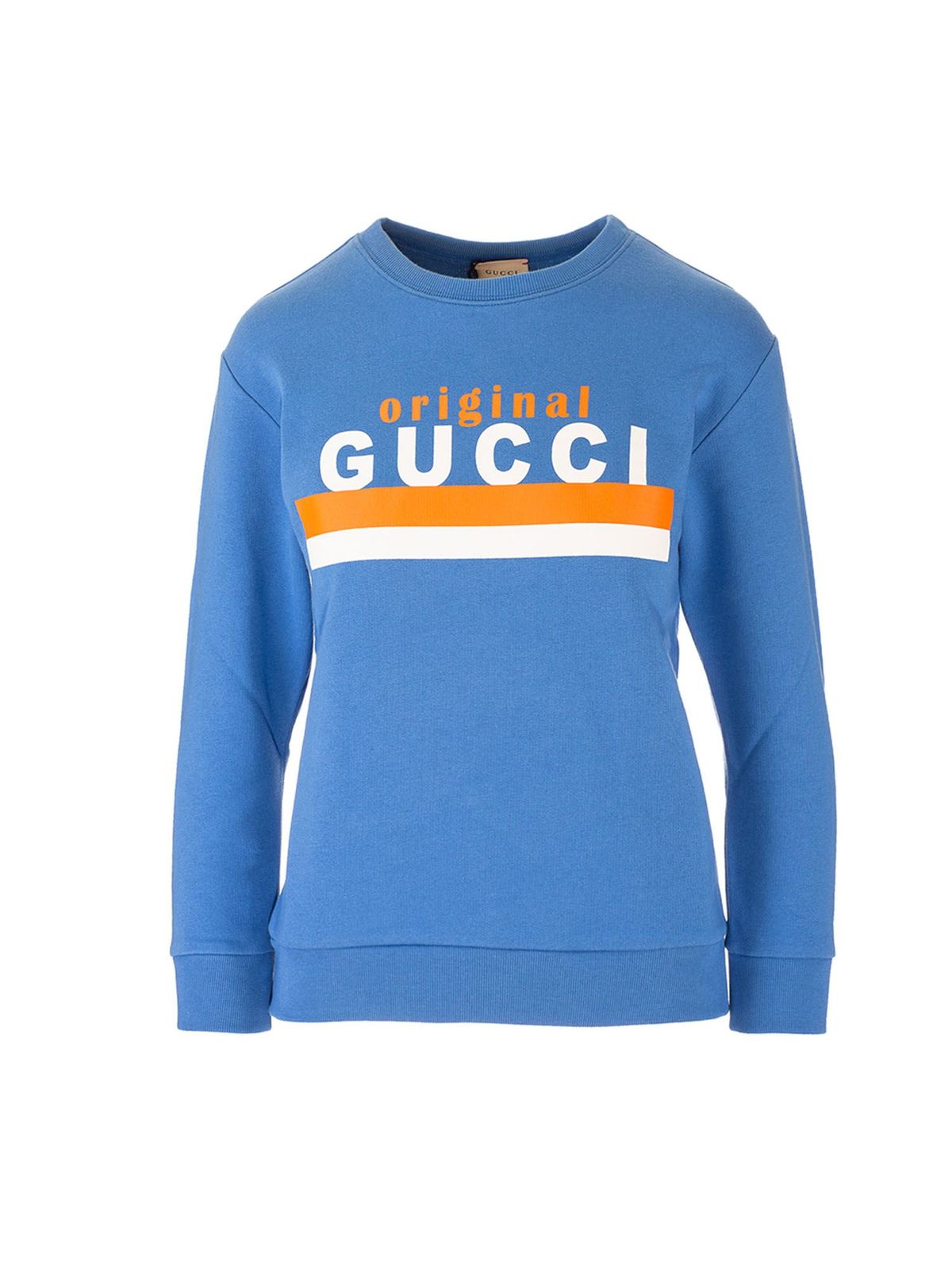 Gucci Kids' Sweaters In Avion Blue