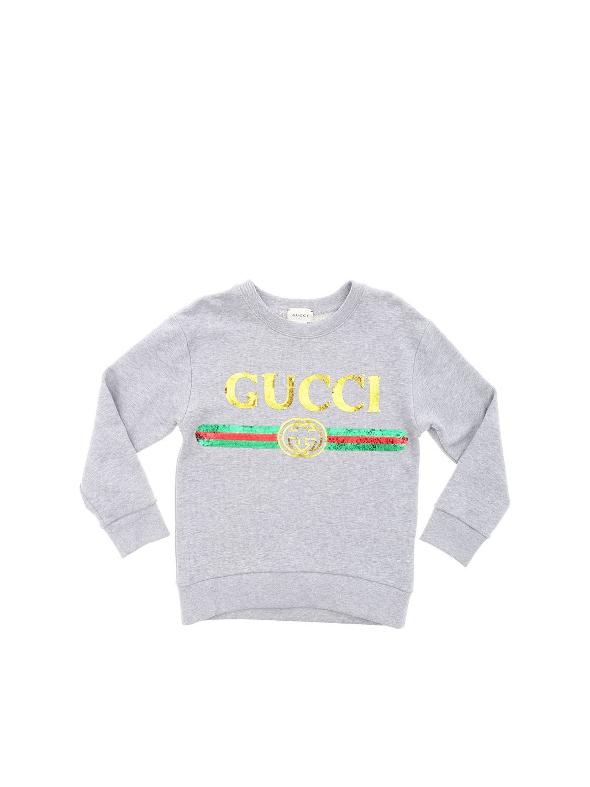 Sweatshirts & Sweaters Gucci - Sequin logo sweatshirt - 561658XJAMP1124