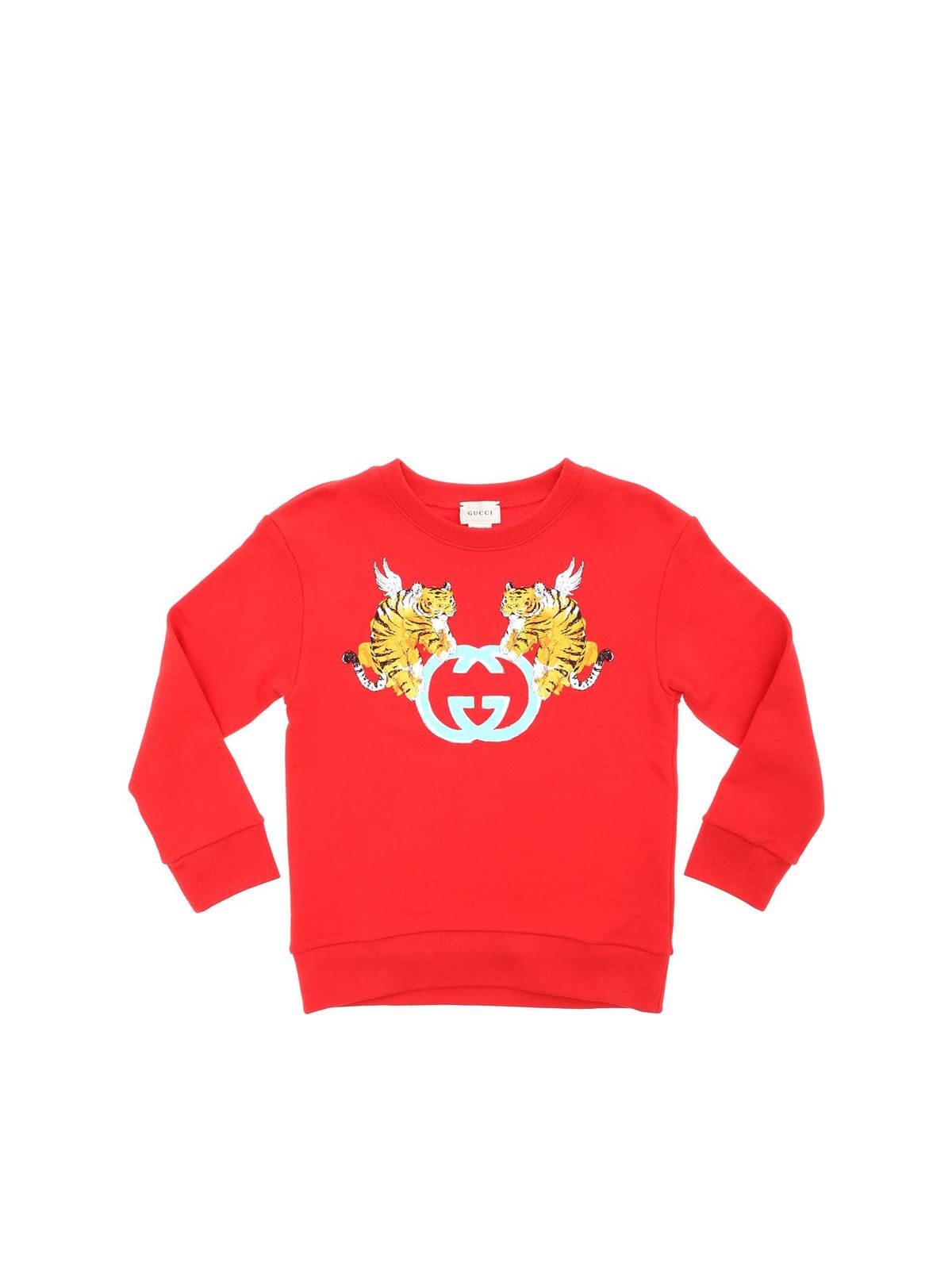 gucci sweatshirt red
