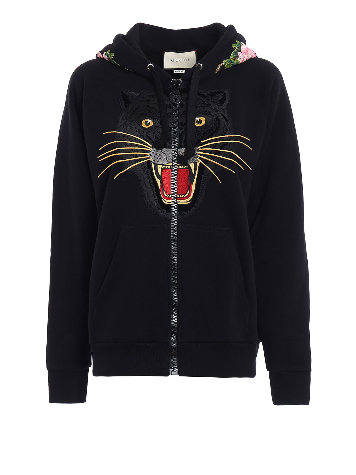Sweatshirts & Sweaters Gucci - Tiger patch over hoodie 