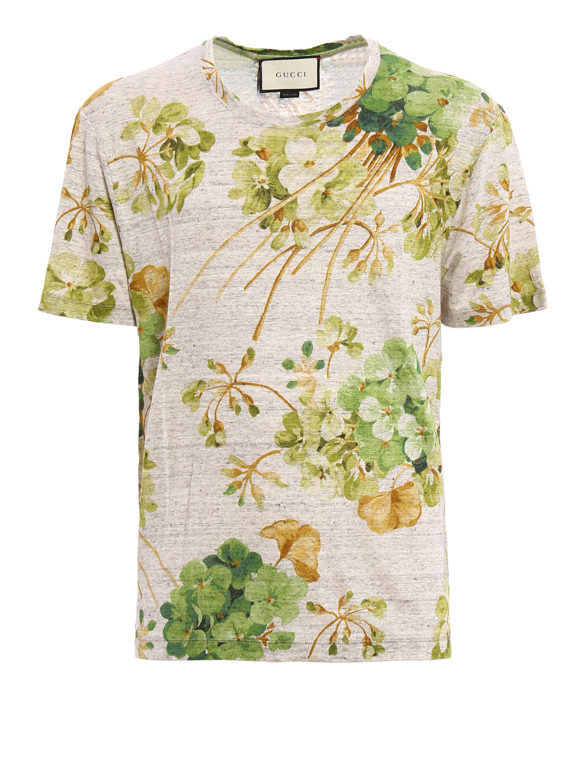 Gucci - Blooms print jersey T-shirt - t 
