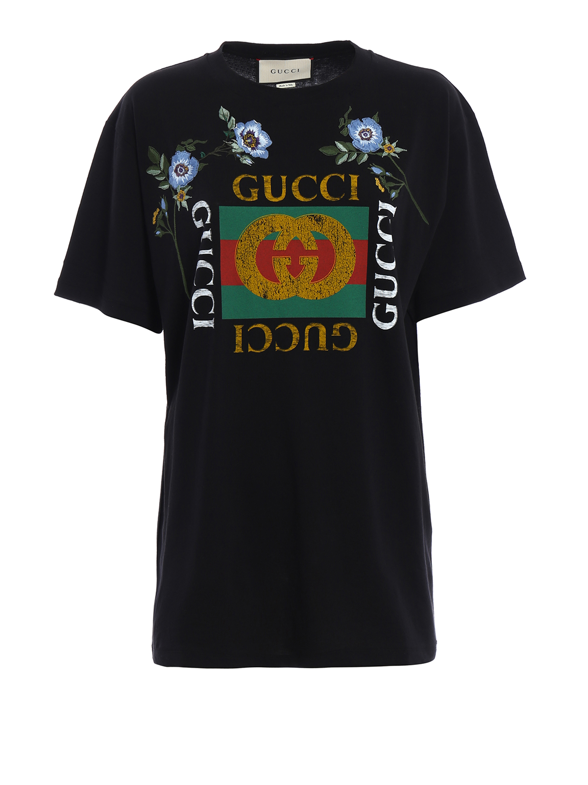 gucci embroidered t shirt