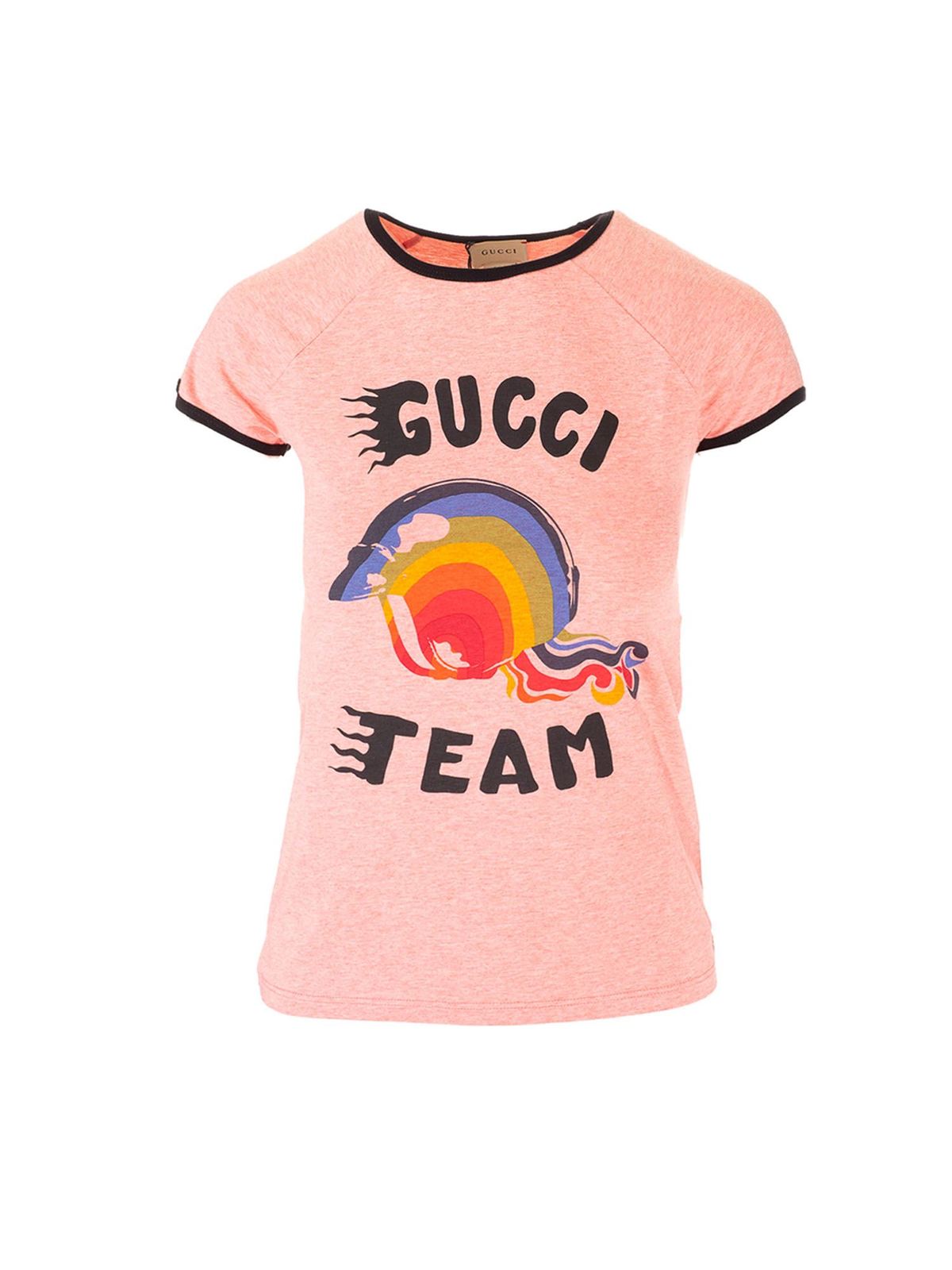 Gucci GUCCI TEAM T-SHIRT IN PINK