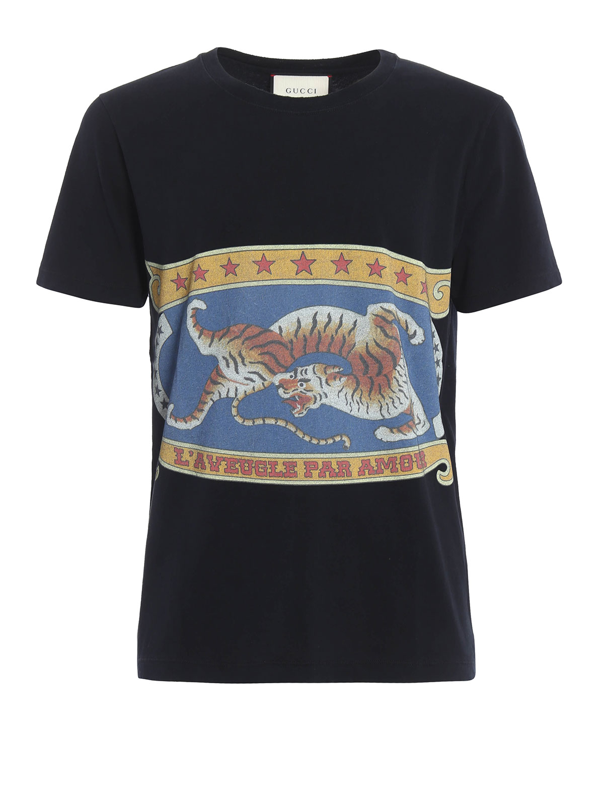 T-shirts Gucci - Tiger printed vintage T-shirt - 440103X3E471061
