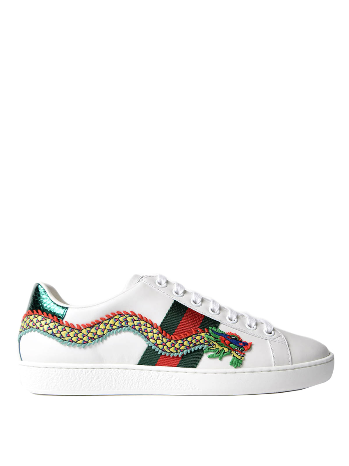 engagement notifikation Flock Trainers Gucci - Ace embroidered low top sneakers - 475221A38G09064