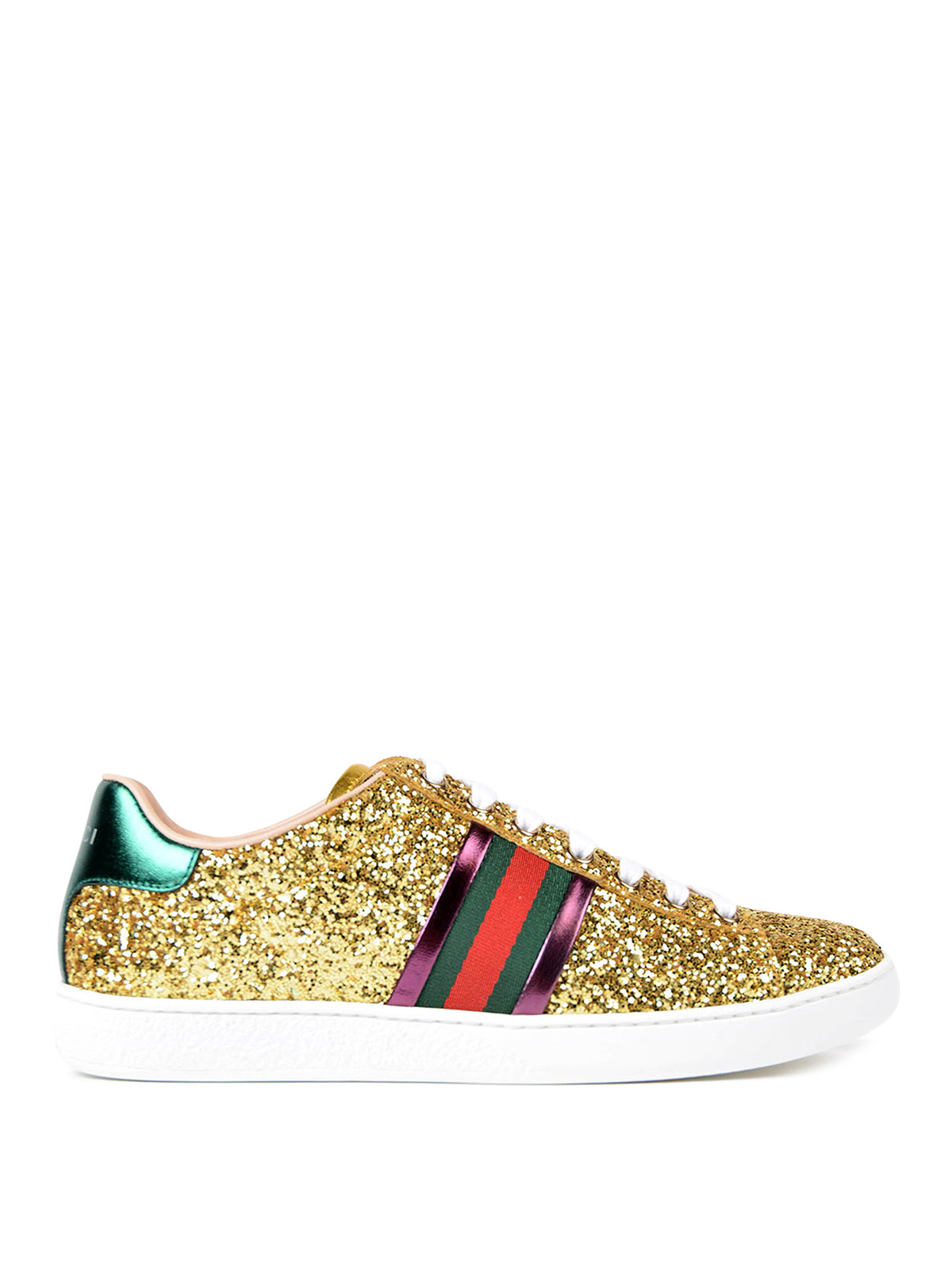 Gucci - Ace Glitter low top sneakers 