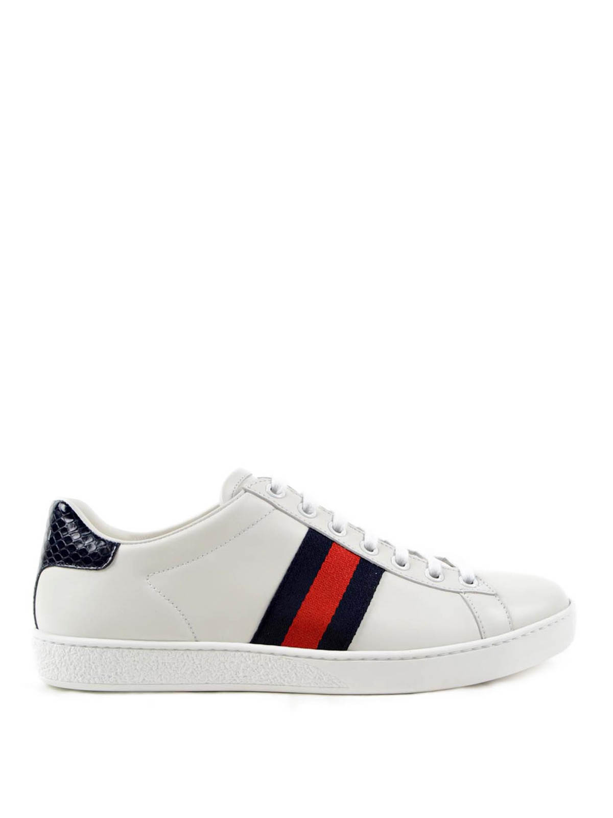 Gucci - Ace leather sneakers - trainers - 387993 A38D0 9072 | iKRIX.com