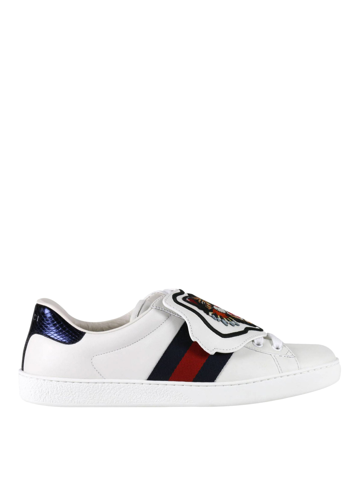 Gucci - Ace removable patch sneakers 