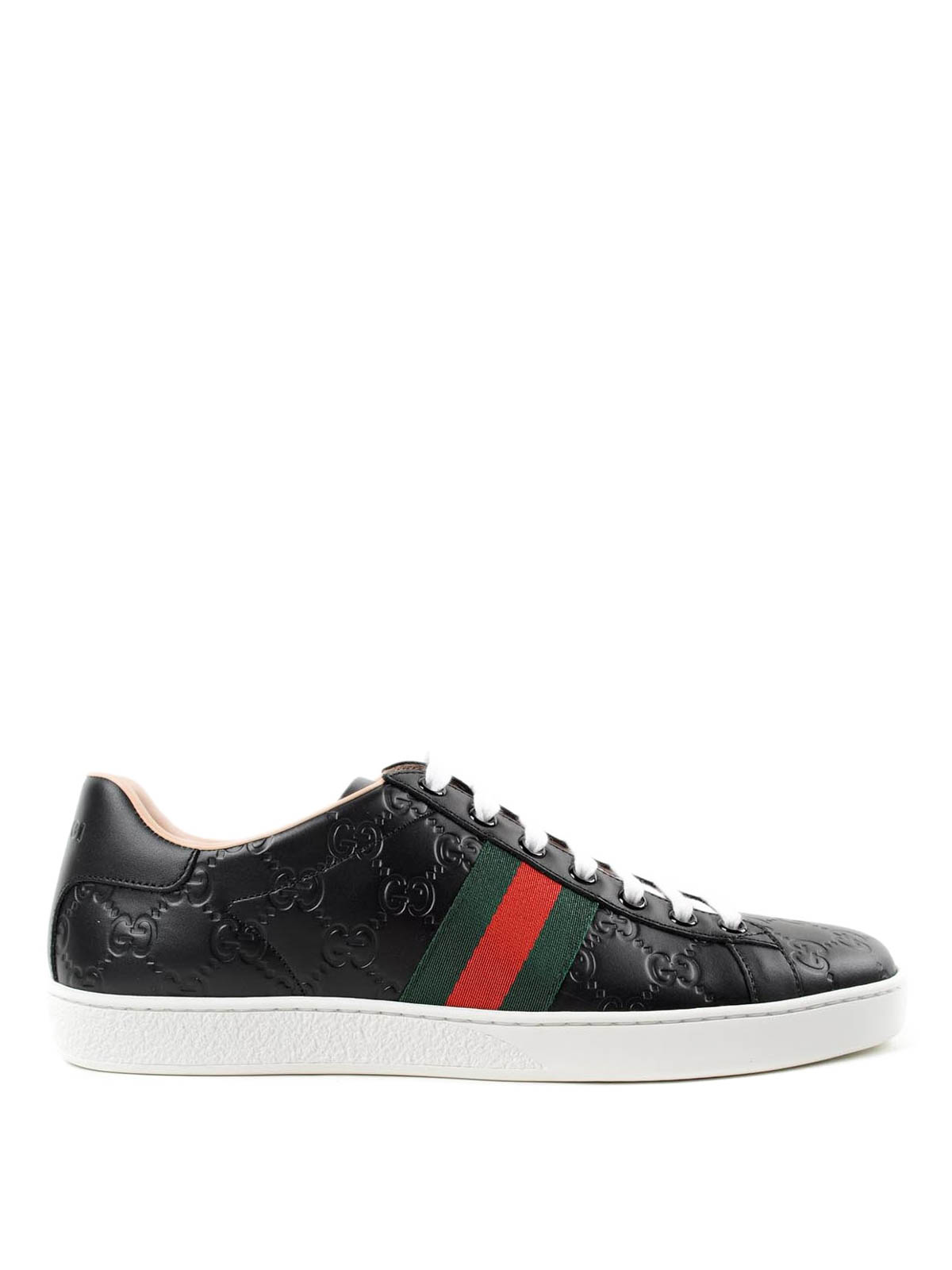 Trainers Gucci - GG leather sneakers - 387993CWCG01070 | iKRIX.com
